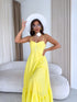 "SUNFLOWER" garā kleita 9289 - DZELTENA
